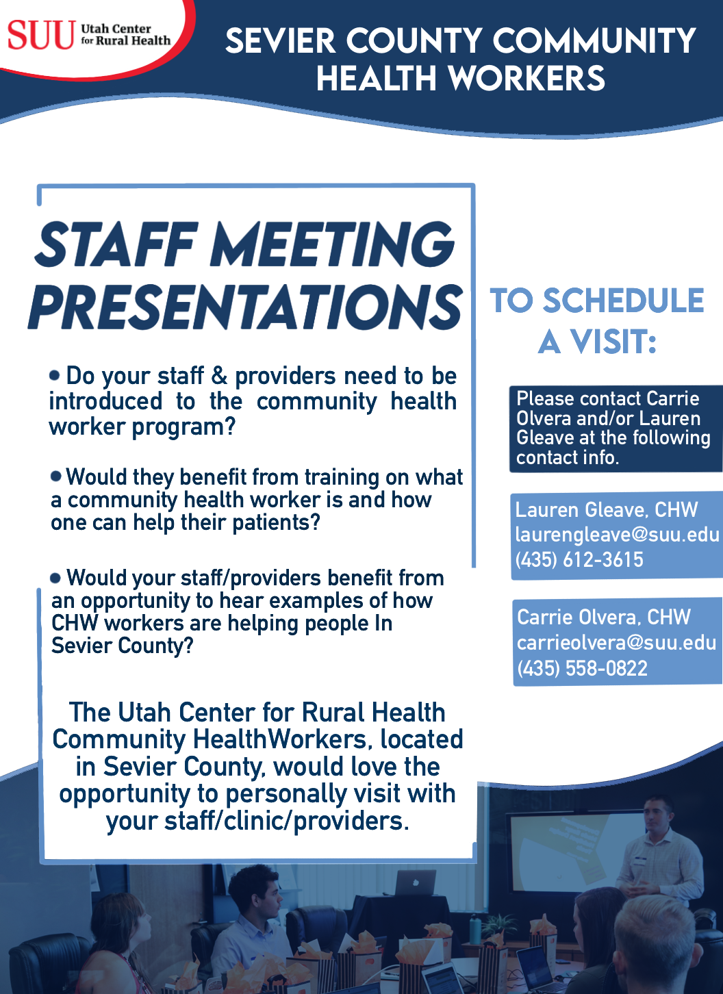 PORT FLYER UHS STAFF MEETING